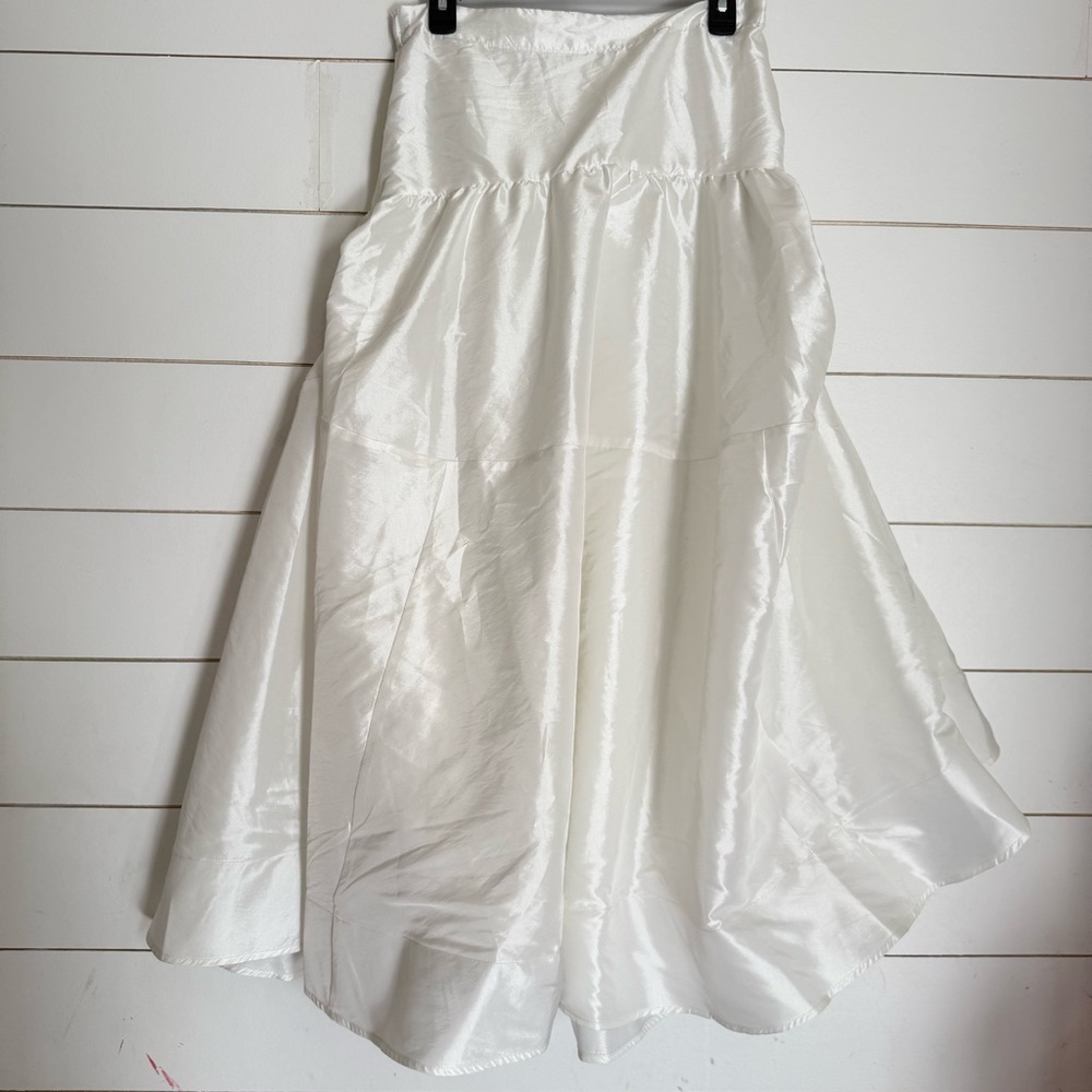 NWOT free people Emery Drop-Waist Midi Skirt - Picture 6 of 12